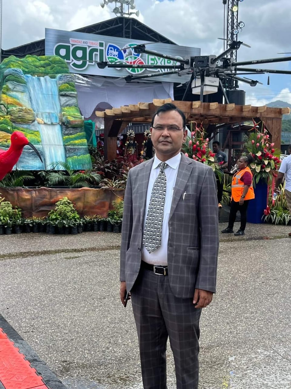 High Commissioner Dr. Pradeep Rajpurohit attended the Trinidad & Tobago Agri Expo 2024 at Queen’s Park Savannah on 16 August, 2024. 